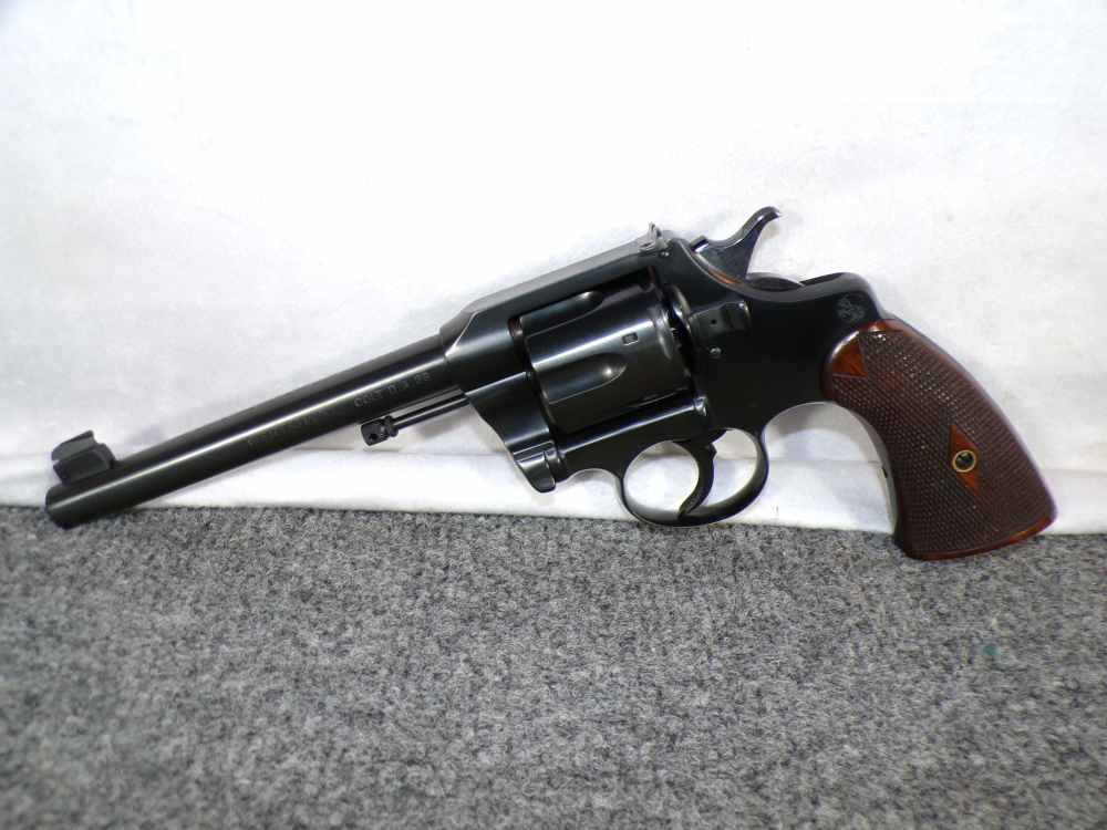Vintage First Issue Colt Officers Model DA 38 6" Army Navy 1907 Rare-img-0