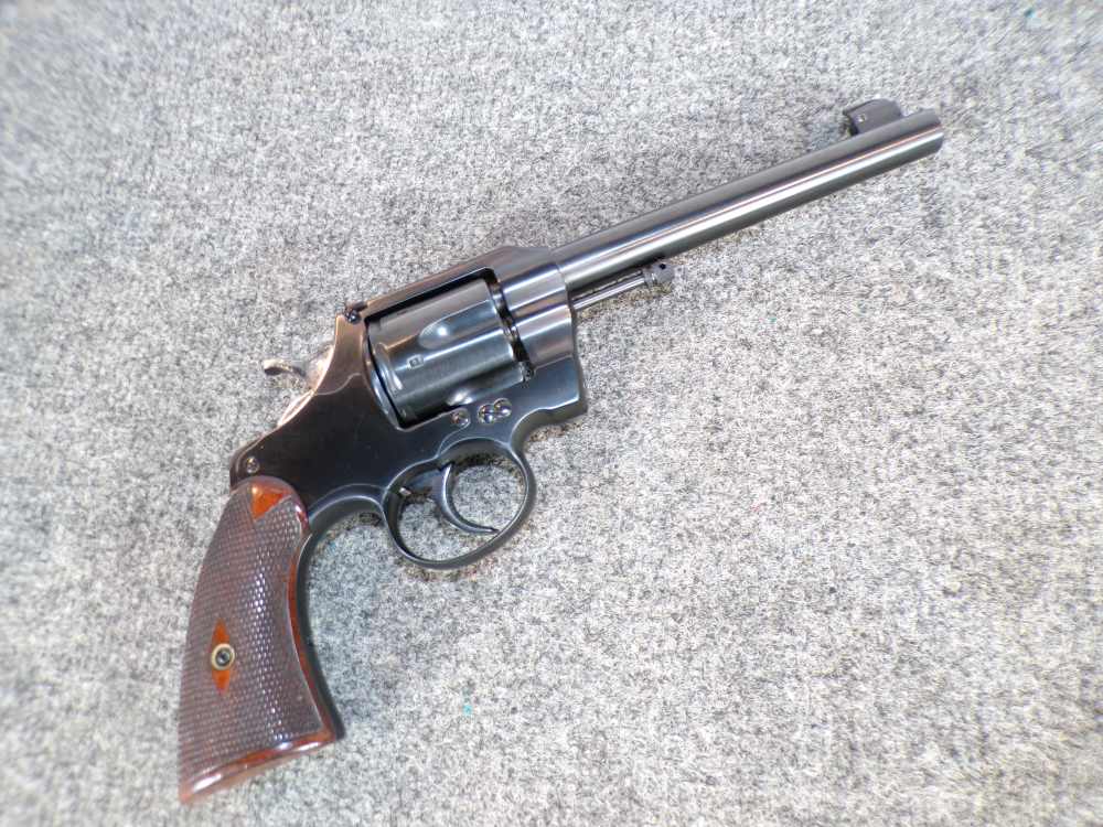 Vintage First Issue Colt Officers Model DA 38 6" Army Navy 1907 Rare-img-13