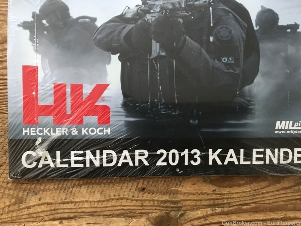 Unicorn HK 2013 Calendar Error Only Few Known Like Backwards Bullet Heckler-img-2