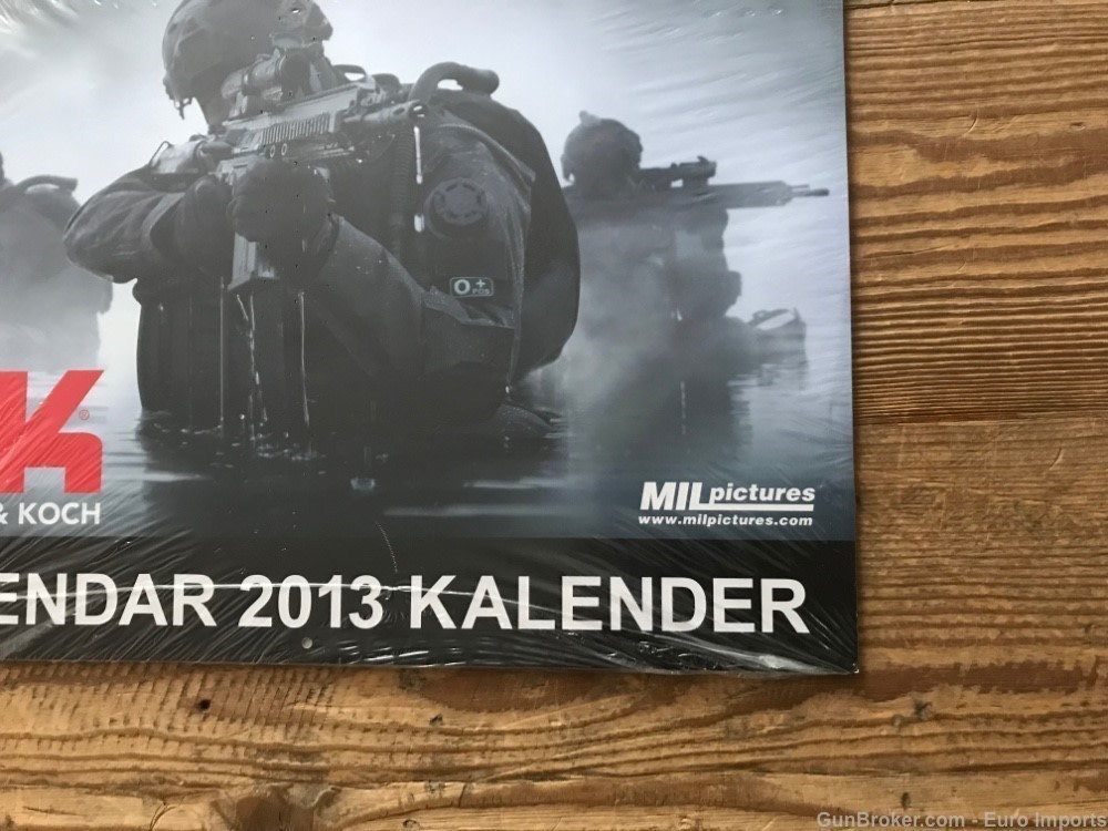 Unicorn HK 2013 Calendar Error Only Few Known Like Backwards Bullet Heckler-img-3