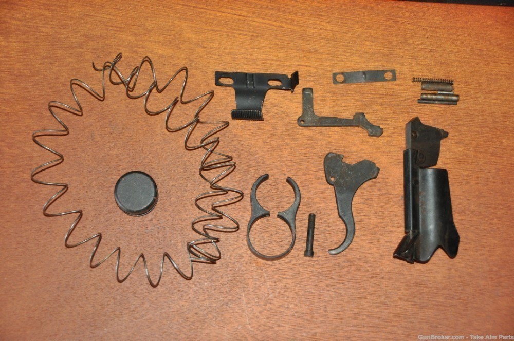 JC Higgins 583.20 12ga Trigger Barrel Band & Parts-img-0