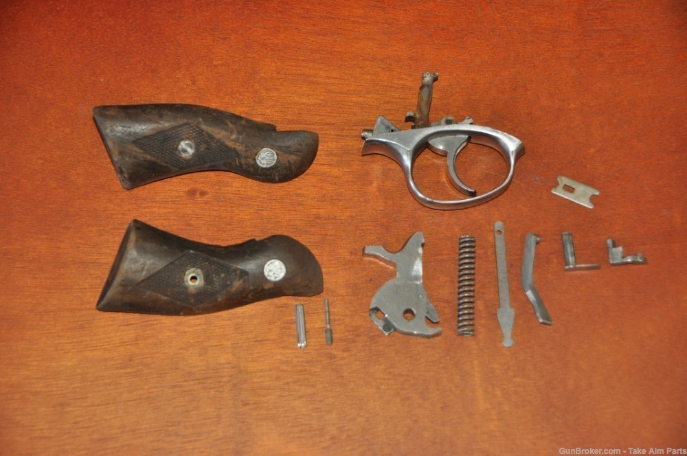 Ruger Police Service 6 357mag Trigger Assembly & Parts Lot-img-0
