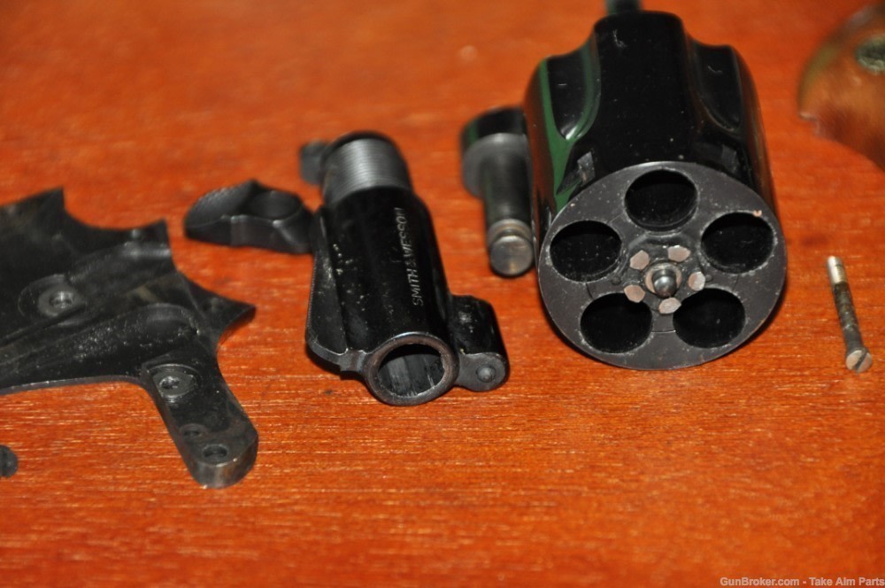 Smith & Wesson 49 38spl Cylinder Trigger Hammer Barrel & Parts-img-6
