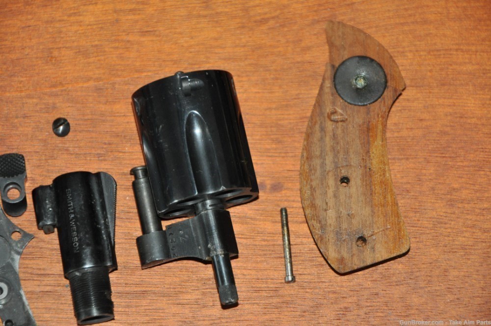 Smith & Wesson 49 38spl Cylinder Trigger Hammer Barrel & Parts-img-9