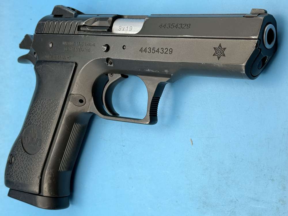 IMI Israeli Military Industries Jericho 941F 9mm SAO Police Star Marked OFM-img-2
