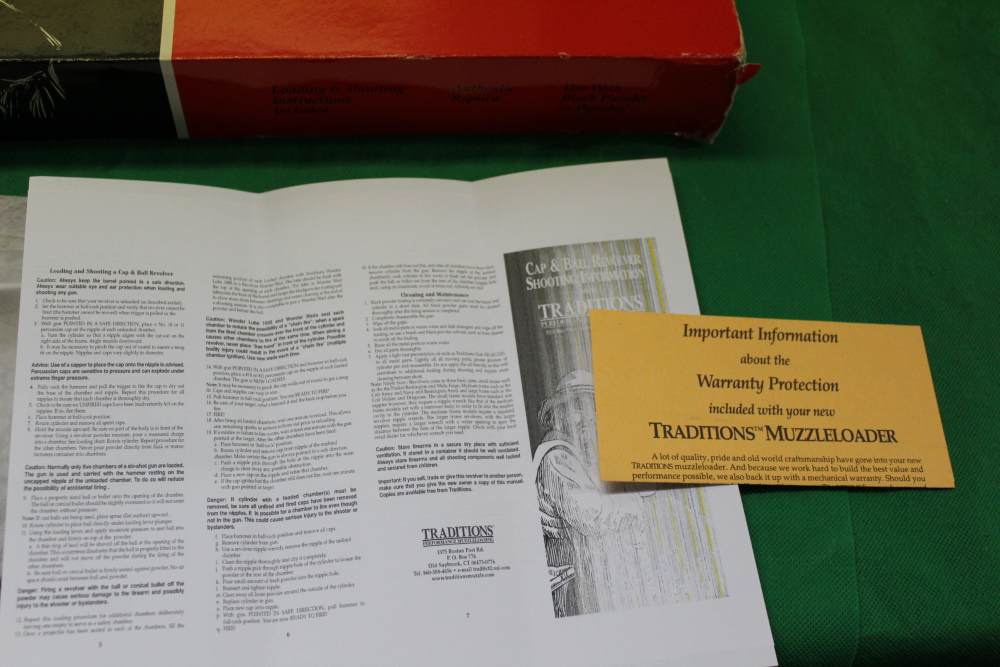 Traditions 1858 Remington Bison 12" Barrel 44 Cal  Revolver Pietta NIB-img-4