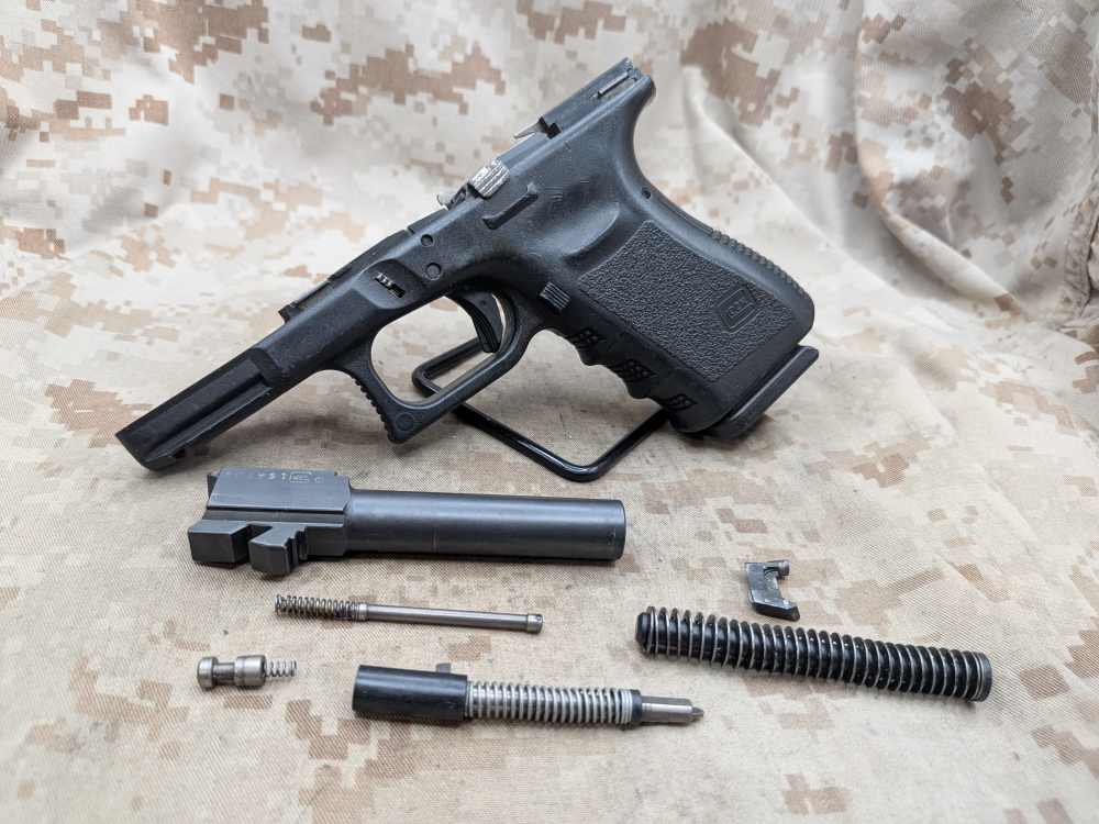 Glock 23 Gen 3 Frame, Barrel & Parts, USED G23 Gen3-img-0