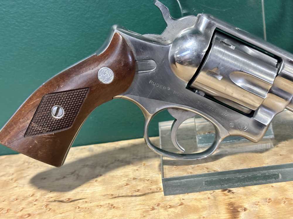 Ruger Stainless Police Service Six .38 Spl Revolver 4" -img-5