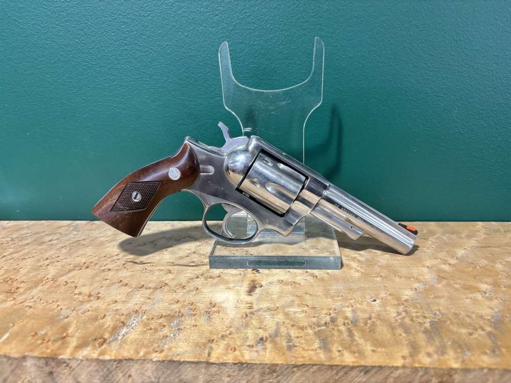Ruger Stainless Police Service Six .38 Spl Revolver 4" -img-0