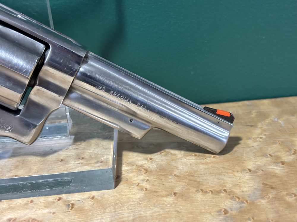 Ruger Stainless Police Service Six .38 Spl Revolver 4" -img-1
