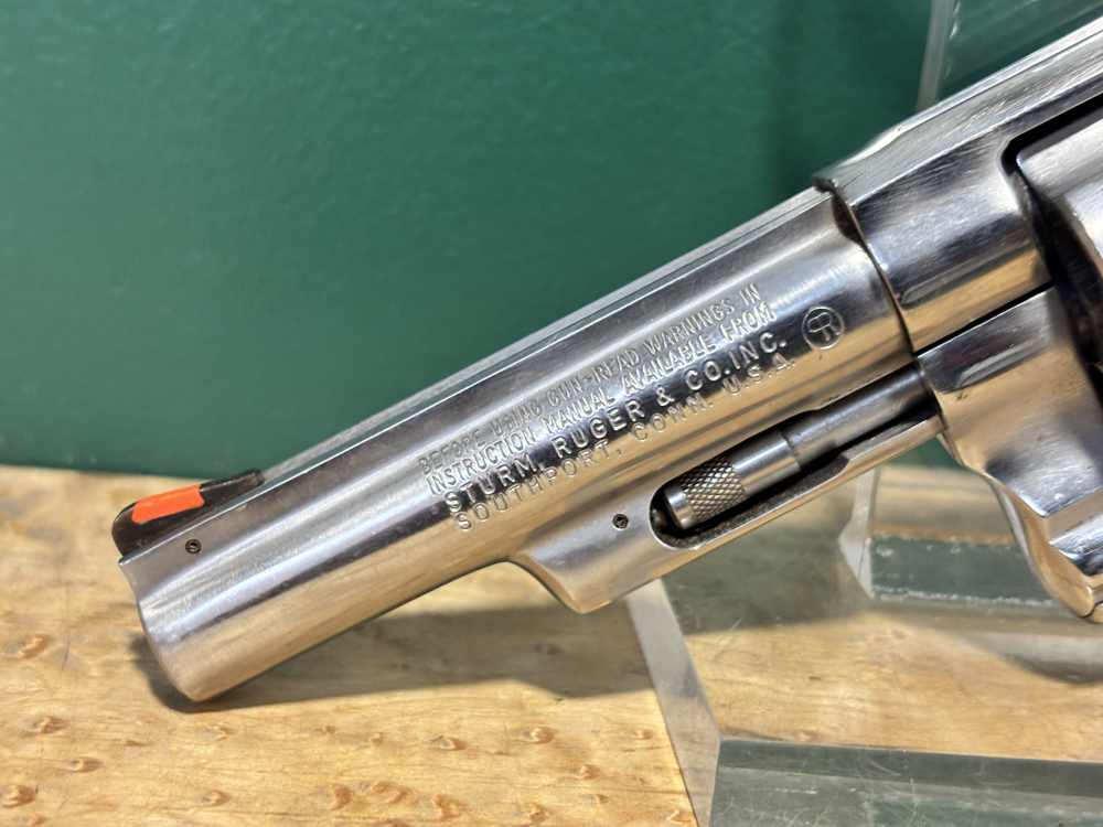Ruger Stainless Police Service Six .38 Spl Revolver 4" -img-8
