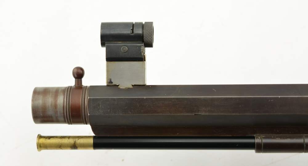Modern Percussion Target Rifle with Myers Marked Lock Extremely nice-img-15