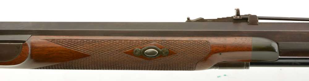 Modern Percussion Target Rifle with Myers Marked Lock Extremely nice-img-7