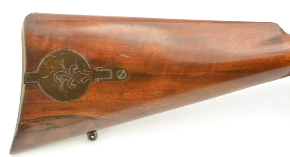 Modern Percussion Target Rifle with Myers Marked Lock Extremely nice-img-2
