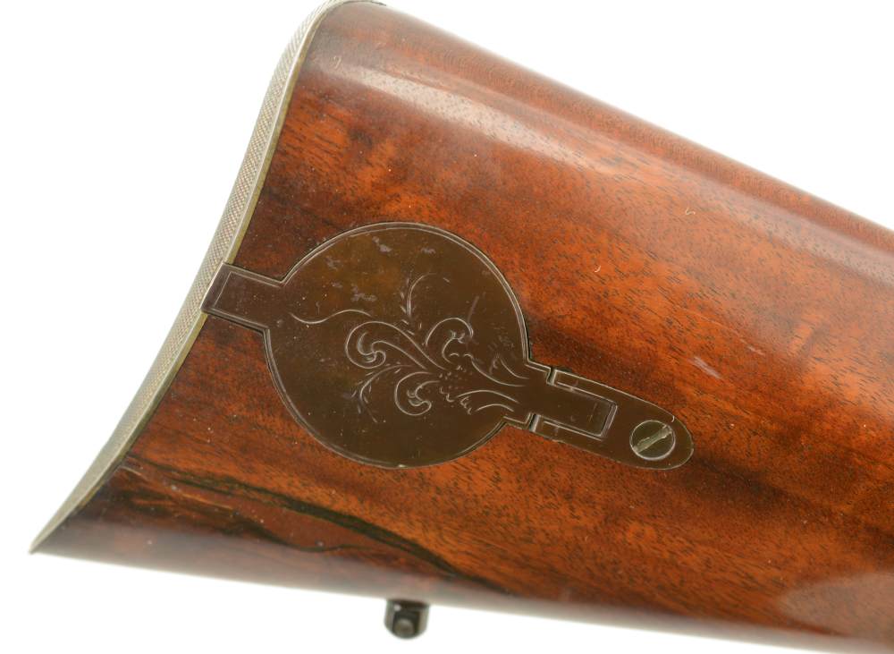Modern Percussion Target Rifle with Myers Marked Lock Extremely nice-img-3