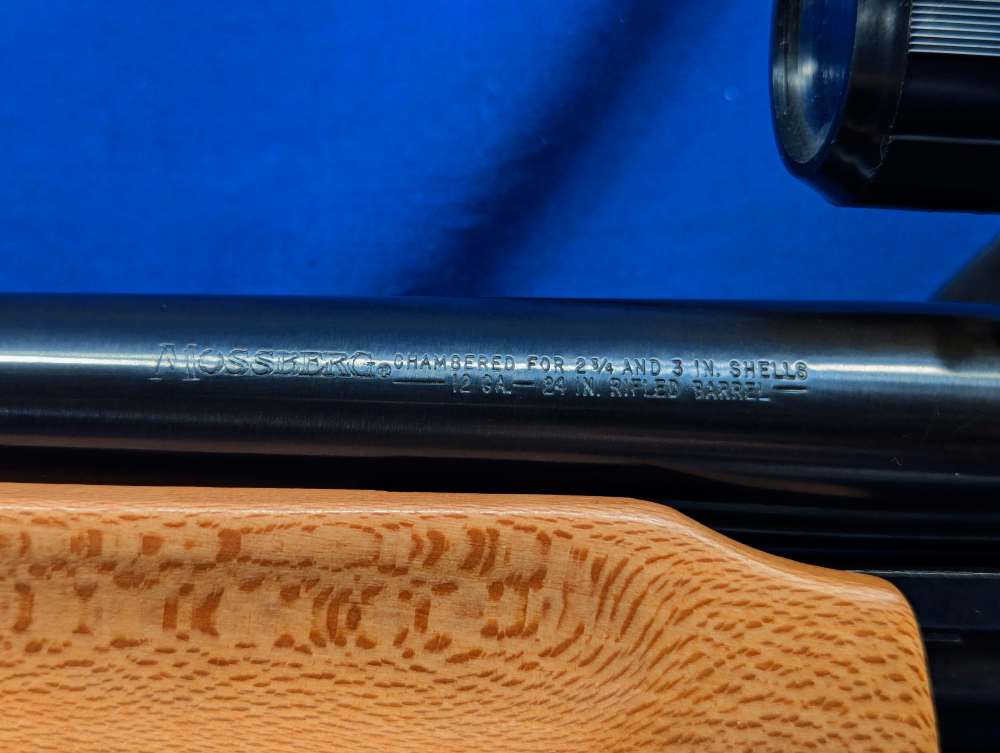 Mossberg 500A 12 Gauge Slugun 24" Fully Rifled & Ported Barrel-img-24
