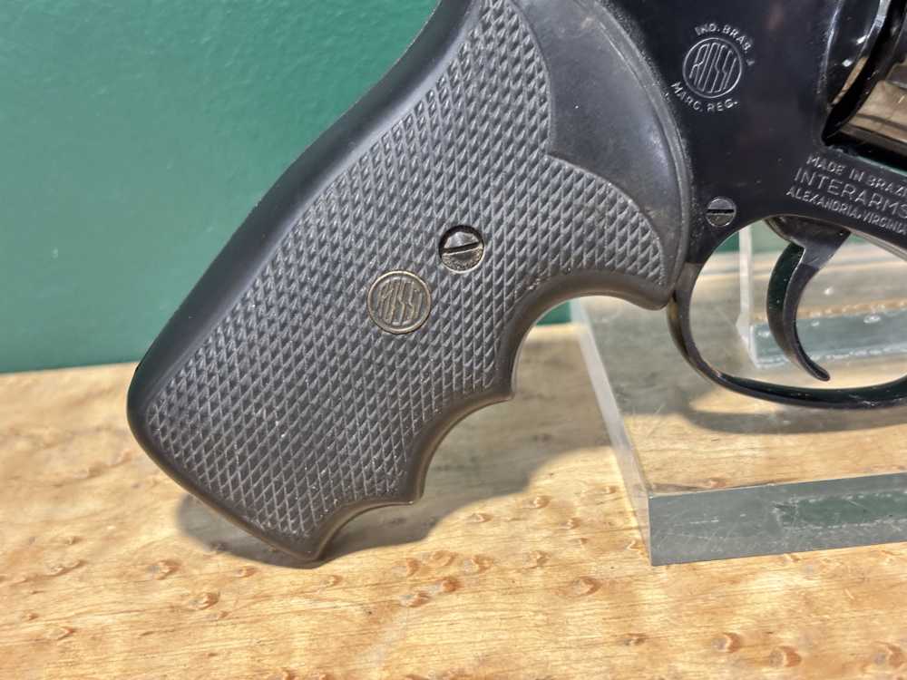 Rossi 68 Blued Snub Nose Revolver 2" .38 SPL Blued mfg in Brazil -img-5