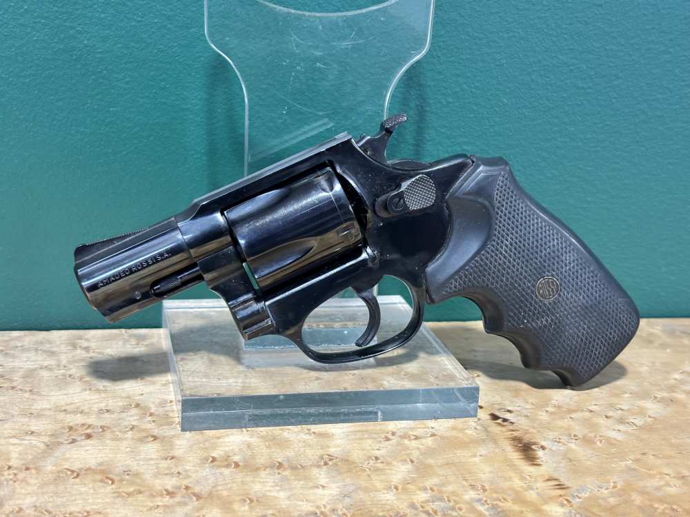 Rossi 68 Blued Snub Nose Revolver 2" .38 SPL Blued mfg in Brazil -img-3