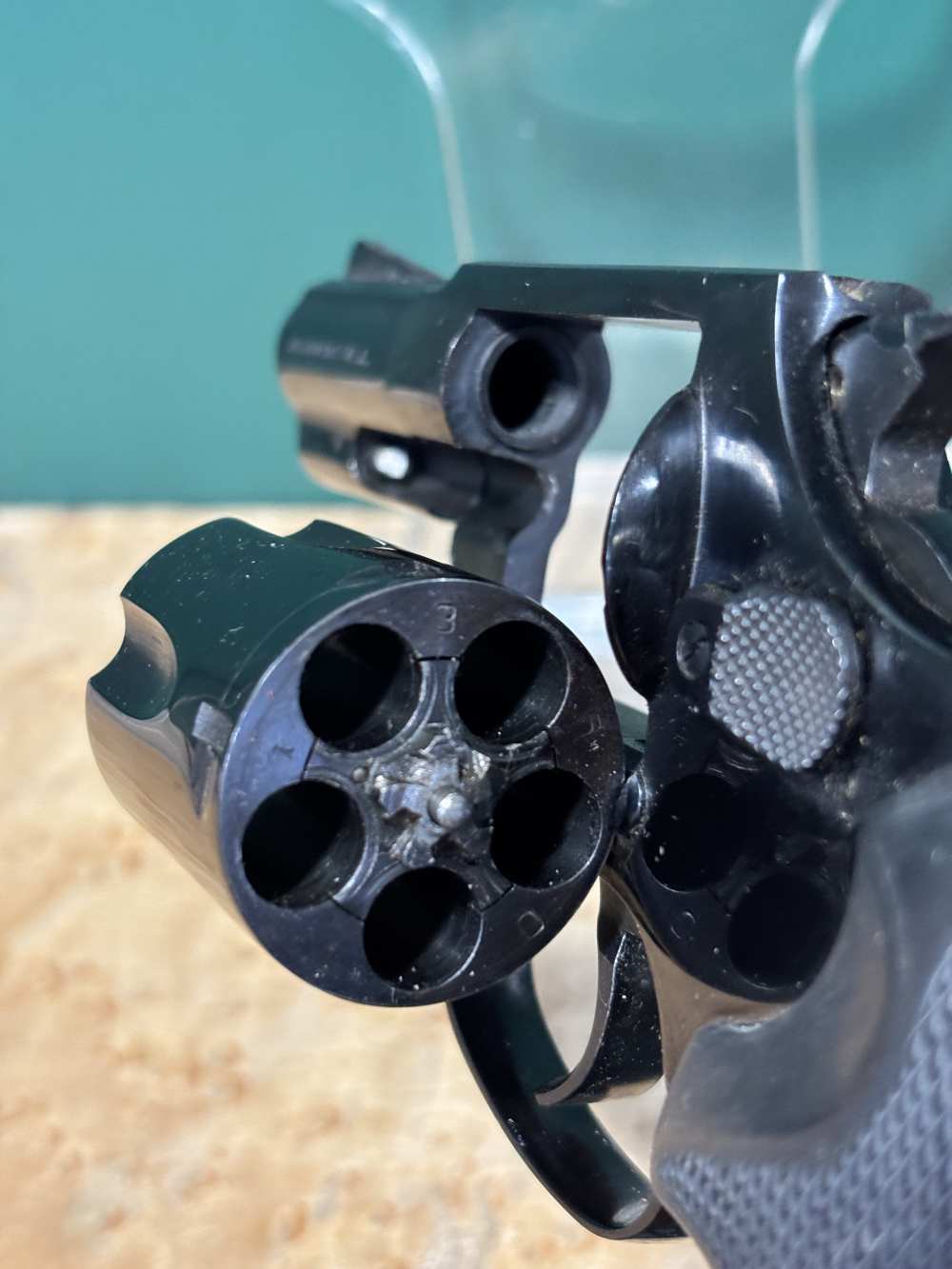 Rossi 68 Blued Snub Nose Revolver 2" .38 SPL Blued mfg in Brazil -img-8