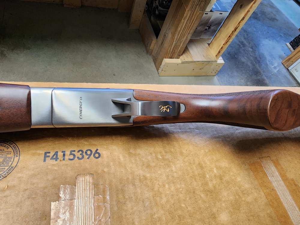 PICS! NEW BROWNING O/U CYNERGY CX 12 GAUGE 30" WALNUT 60/40 POI 3" GOLD 3-img-24