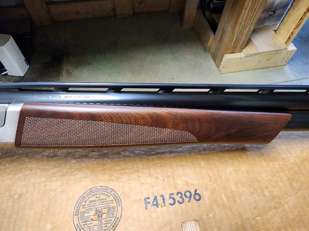 PICS! NEW BROWNING O/U CYNERGY CX 12 GAUGE 30" WALNUT 60/40 POI 3" GOLD 3-img-12
