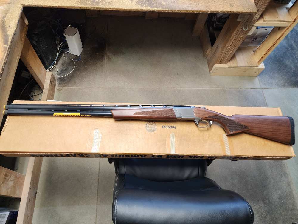 PICS! NEW BROWNING O/U CYNERGY CX 12 GAUGE 30" WALNUT 60/40 POI 3" GOLD 3-img-15