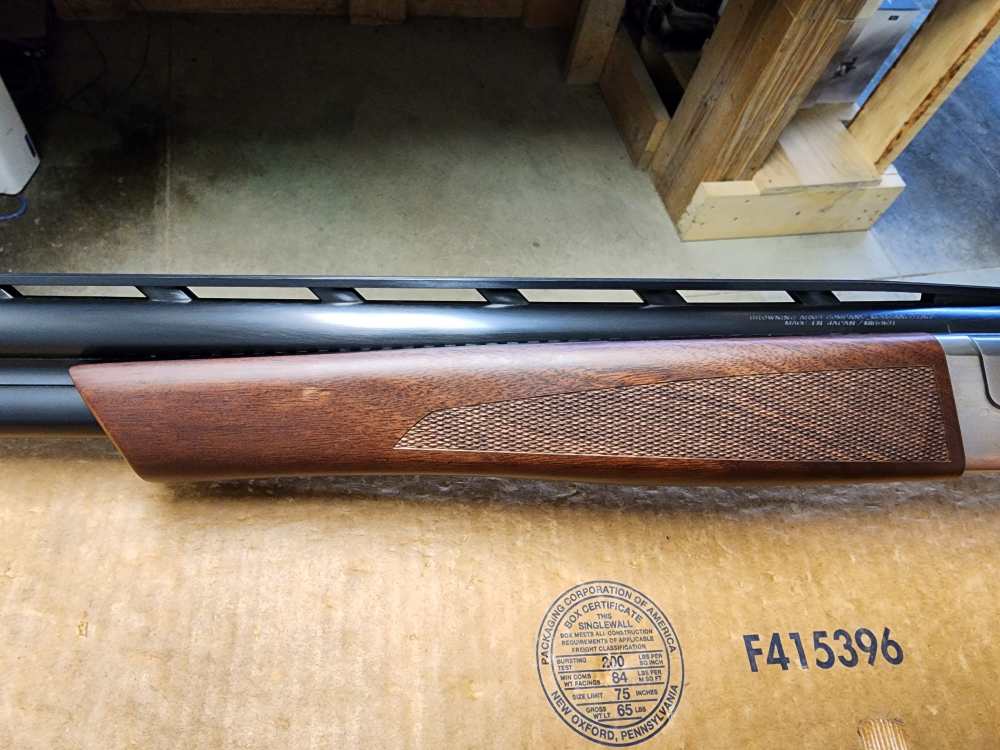 PICS! NEW BROWNING O/U CYNERGY CX 12 GAUGE 30" WALNUT 60/40 POI 3" GOLD 3-img-21