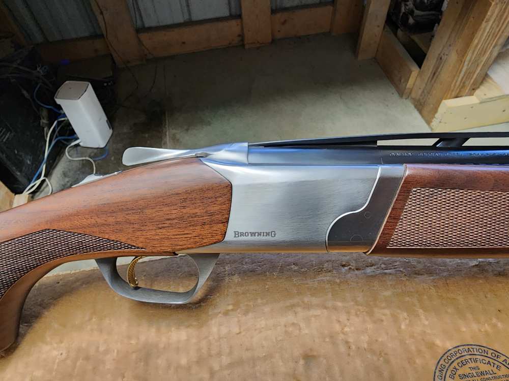 PICS! NEW BROWNING O/U CYNERGY CX 12 GAUGE 30" WALNUT 60/40 POI 3" GOLD 3-img-11
