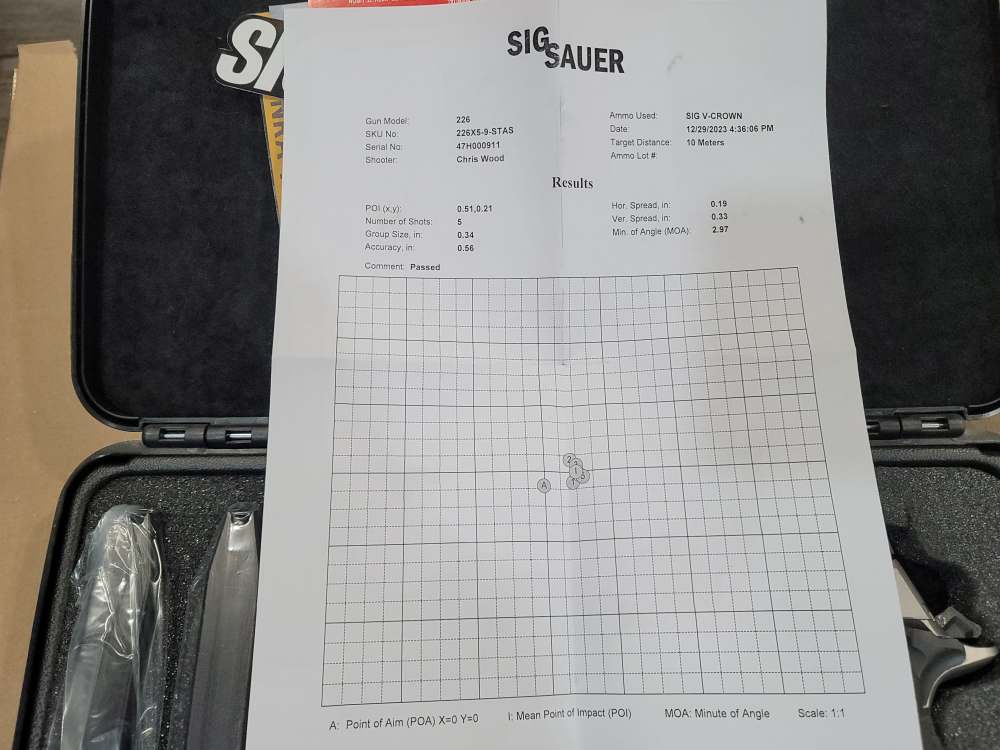 226X5-9-STAS P226 X-FIVE 9MM SS SAO 20RD SERIAL # 911-img-1