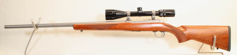 Like New Ruger 77/17 Stainless 24", 17 WSM, Bushnell Banner AO 4x-12x scope-img-1