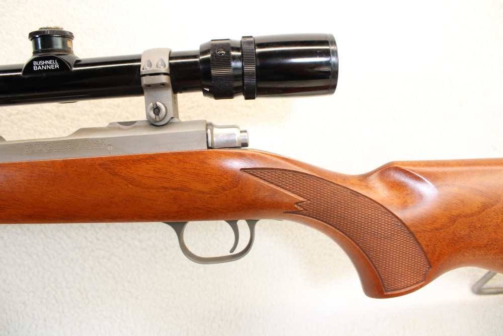 Like New Ruger 77/17 Stainless 24", 17 WSM, Bushnell Banner AO 4x-12x scope-img-12