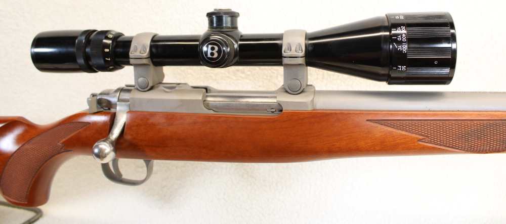 Like New Ruger 77/17 Stainless 24", 17 WSM, Bushnell Banner AO 4x-12x scope-img-8