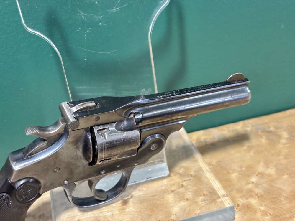 Iver Johnson Top Break .32 S&W Short Blued Revolver-img-6