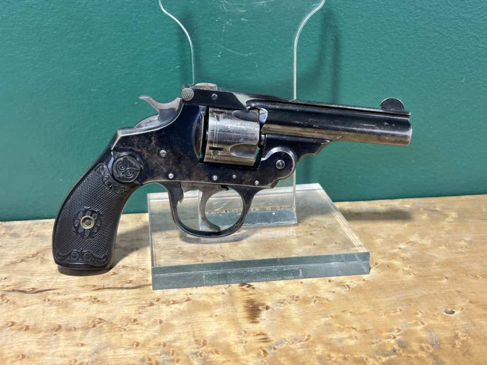 Iver Johnson Top Break .32 S&W Short Blued Revolver-img-0