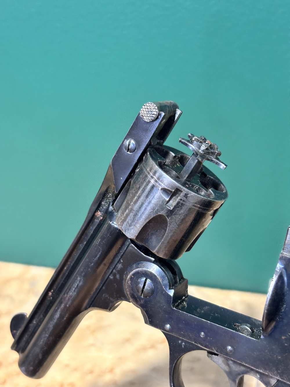 Iver Johnson Top Break .32 S&W Short Blued Revolver-img-7