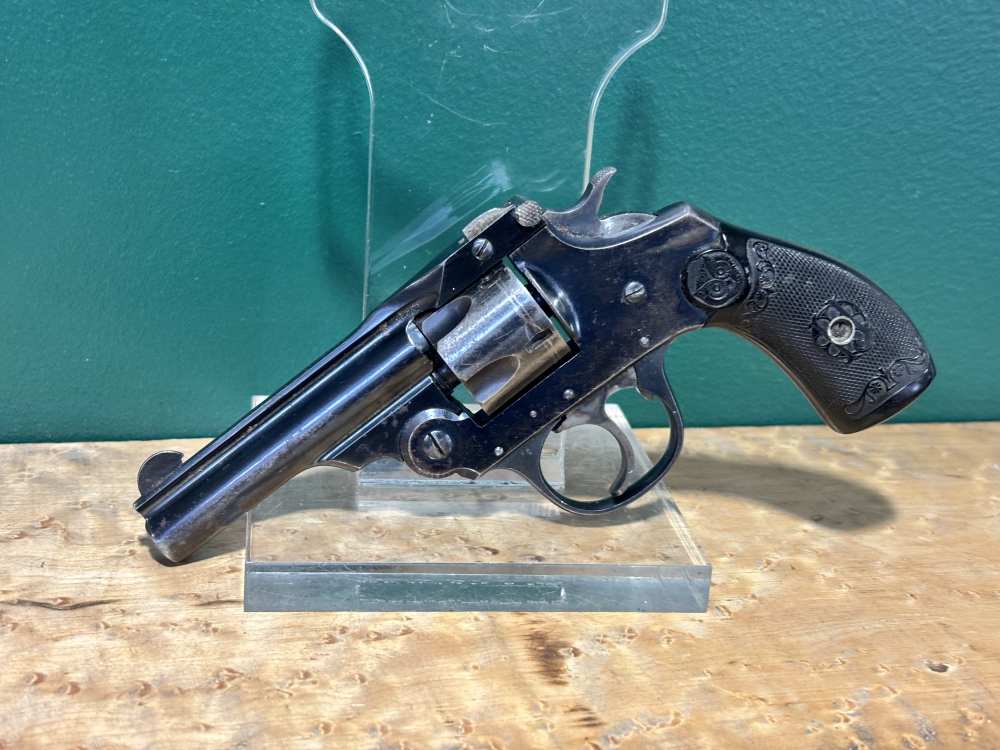 Iver Johnson Top Break .32 S&W Short Blued Revolver-img-5
