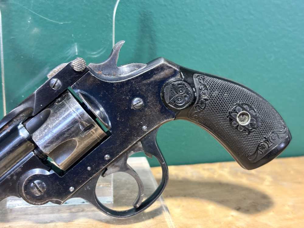 Iver Johnson Top Break .32 S&W Short Blued Revolver-img-9