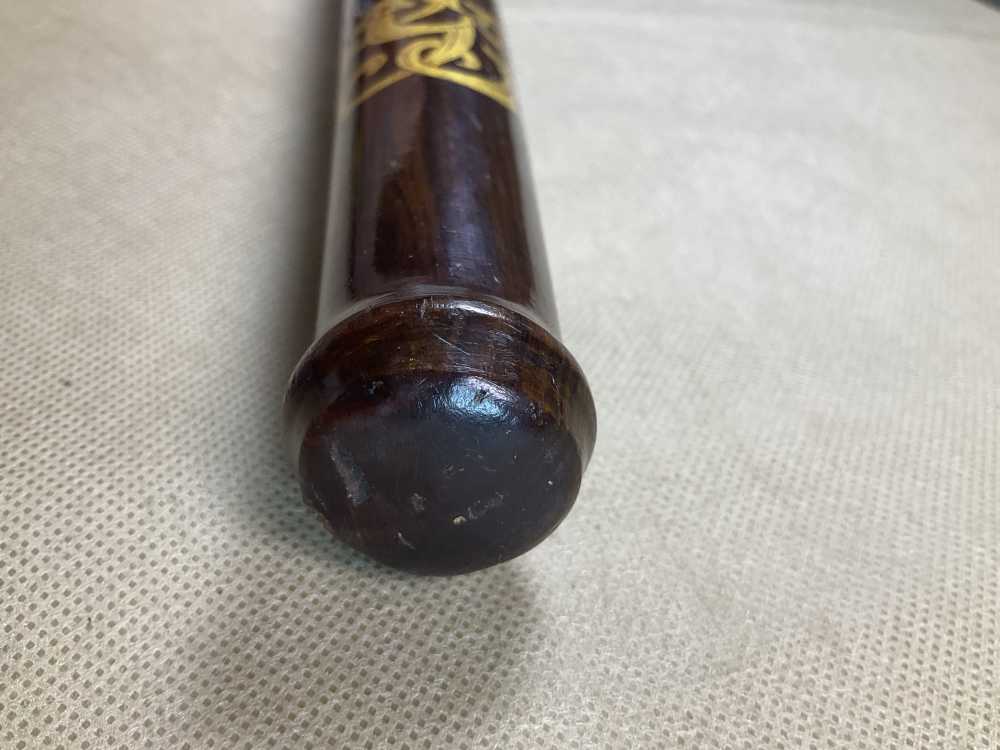 Vintage English Wooden Police Baton-img-6