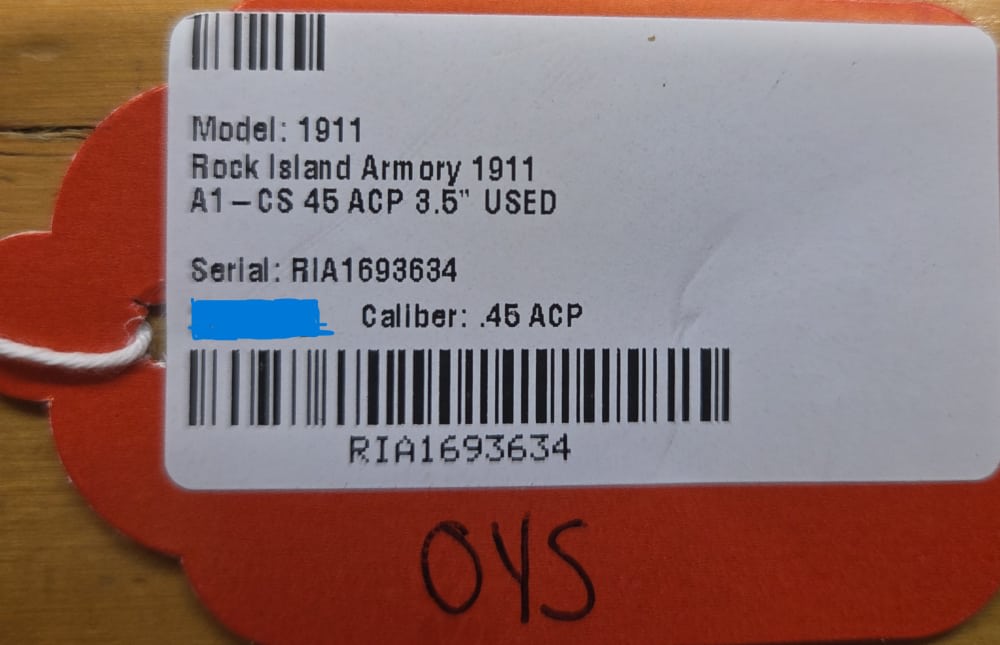 Armscor/Rock Island Armory M1911 A1-CS .45ACP - USED-img-8