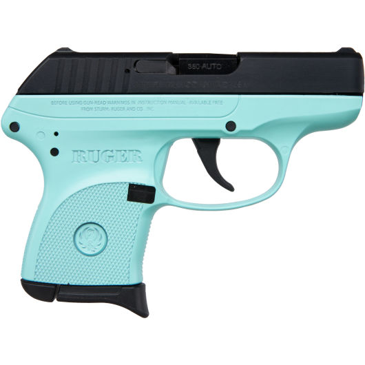 3746-RUG Ruger LCP 380 Auto 2.8" Turquoise Cerakote-img-0
