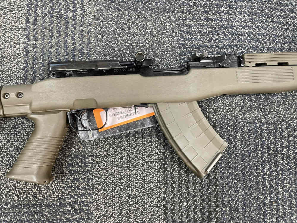 RUSSIAN SKS WITH AFTERMARKET STOCK-img-2