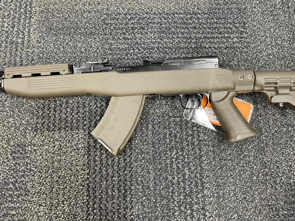 RUSSIAN SKS WITH AFTERMARKET STOCK-img-5