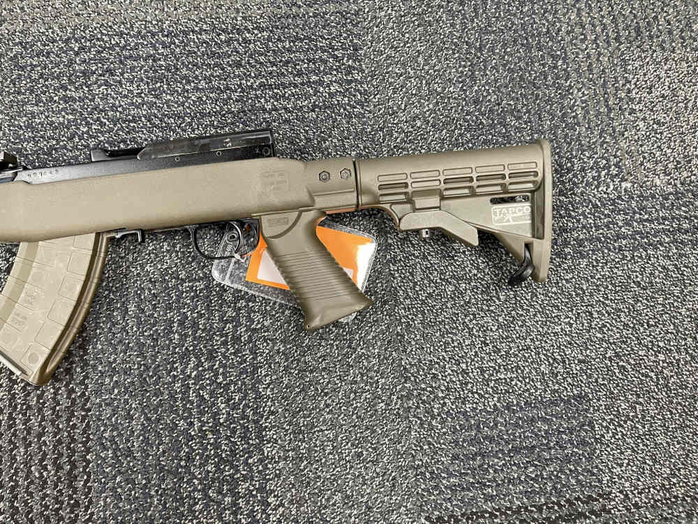 RUSSIAN SKS WITH AFTERMARKET STOCK-img-4