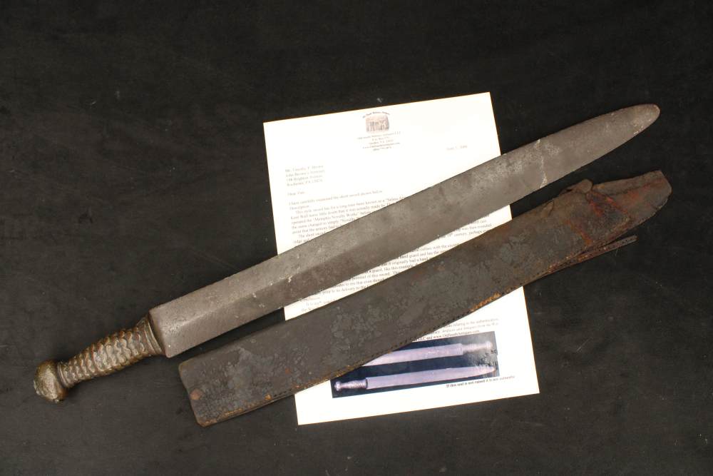 *RARE* Confederate Selma Arsenal Short Sword Civil War Relic w/ Provenance-img-1