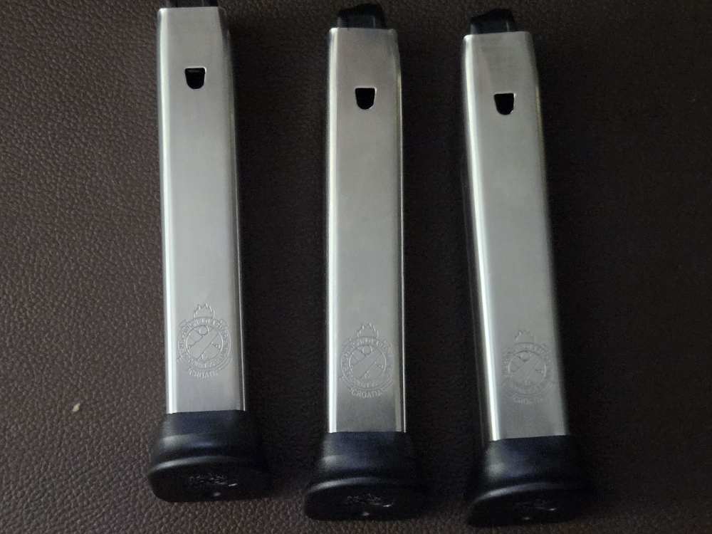 Quantity 3 Springfield Armory 20 Round Pistol Magazine For XDM Elite 9MM-img-3