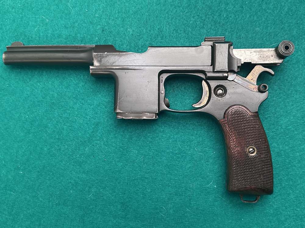 Bergmann Model 1903 MARS Very Rare Early Best Quality Automatic Pistol-img-11
