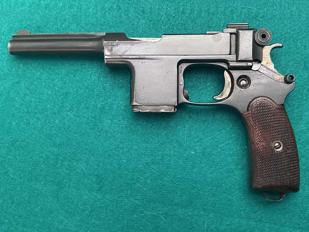 Bergmann Model 1903 MARS Very Rare Early Best Quality Automatic Pistol-img-0