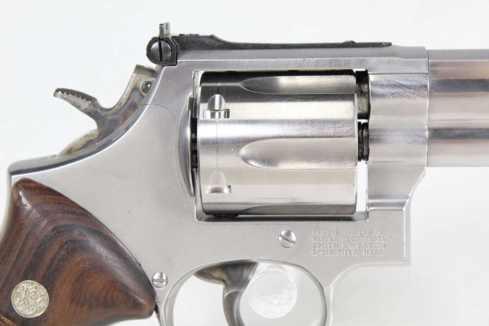 Smith and Wesson S&W 686 -4 .357 Magnum 4" Stainless Steel Revolver No Lock-img-3
