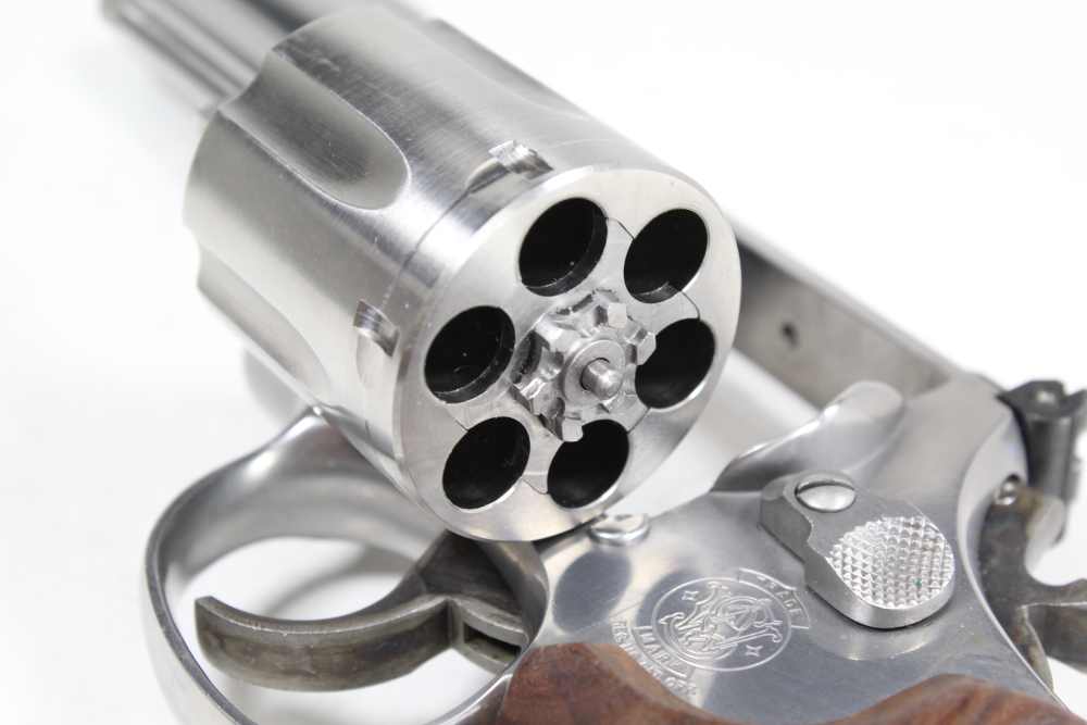 Smith and Wesson S&W 686 -4 .357 Magnum 4" Stainless Steel Revolver No Lock-img-22