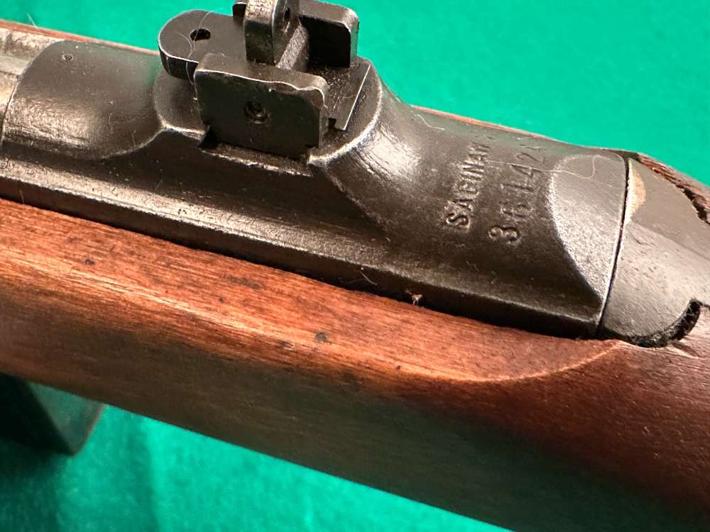 M1 Carbine Saginaw S'G' / Irwin Pedersen Made in November 1943 Very Fine-img-4